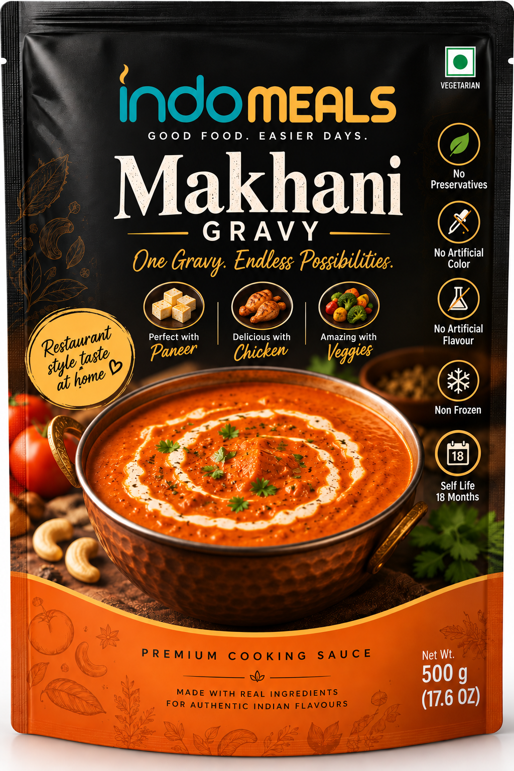 Makhani Base Gravy 1kg