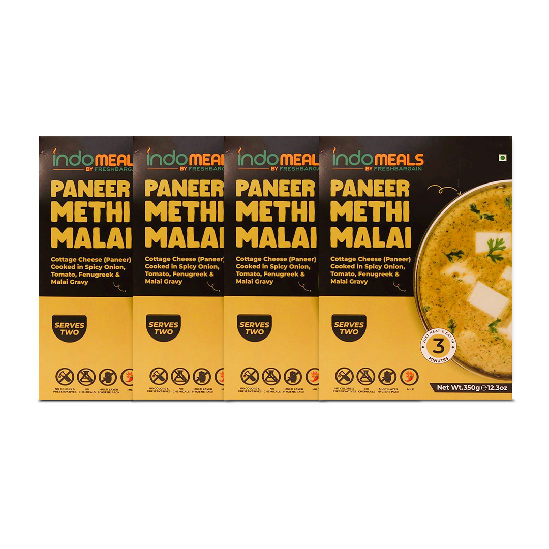 Paneer Methi Malai (Pack of 4)