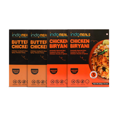 2 Butter Chicken + 2 Chicken Biryani